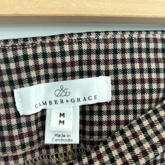 Checkered RW&CO. Legging Pants - Picture 3 of 5